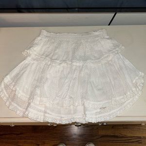 LoveShackFancy White Skirt
